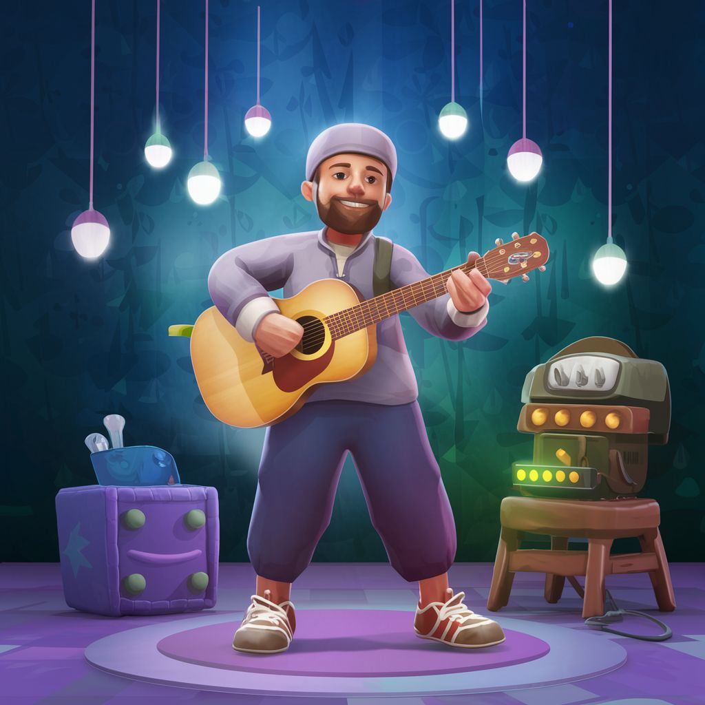 muslim_performing_talent_illustration_3d_rende